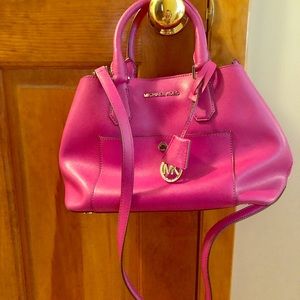 Magenta Michael Kors bag